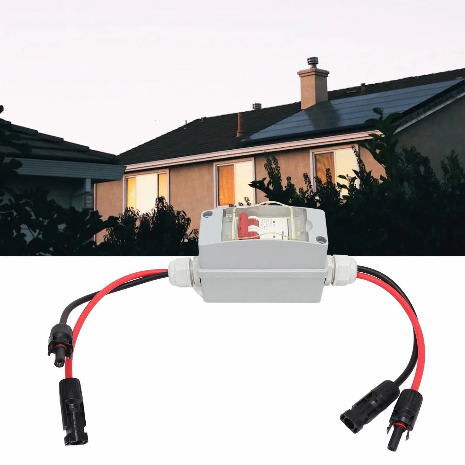 Rozłącznik MCB 2P 32A 500V DC IP65 Solar Power Sink