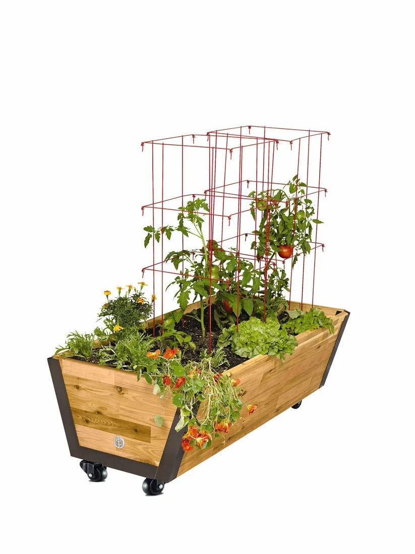 Kółka rolkowe 50 mm 200 kg zestaw 4 szt. gumowane czarne do mebli