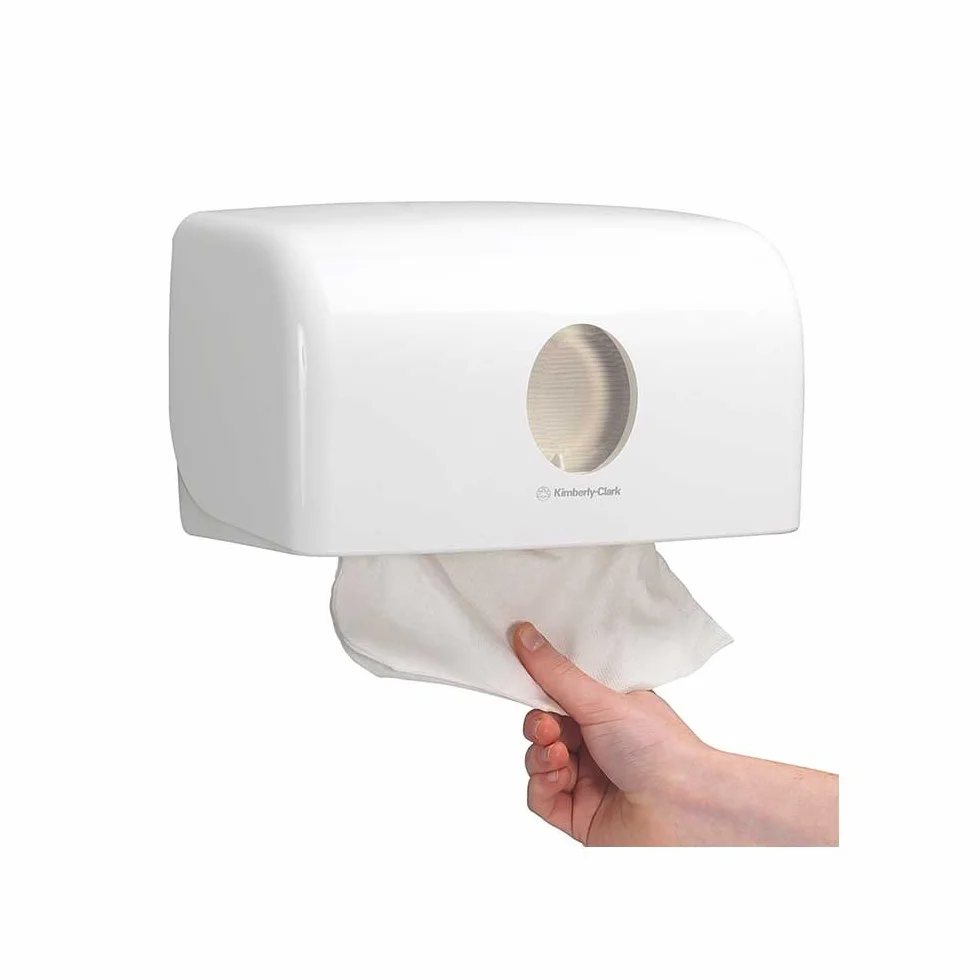 Kimberly-Clark Professional 6956 Dozownik Papierowych Ręczników, Biały, 15.9 x 28.7 x 14.2 cm