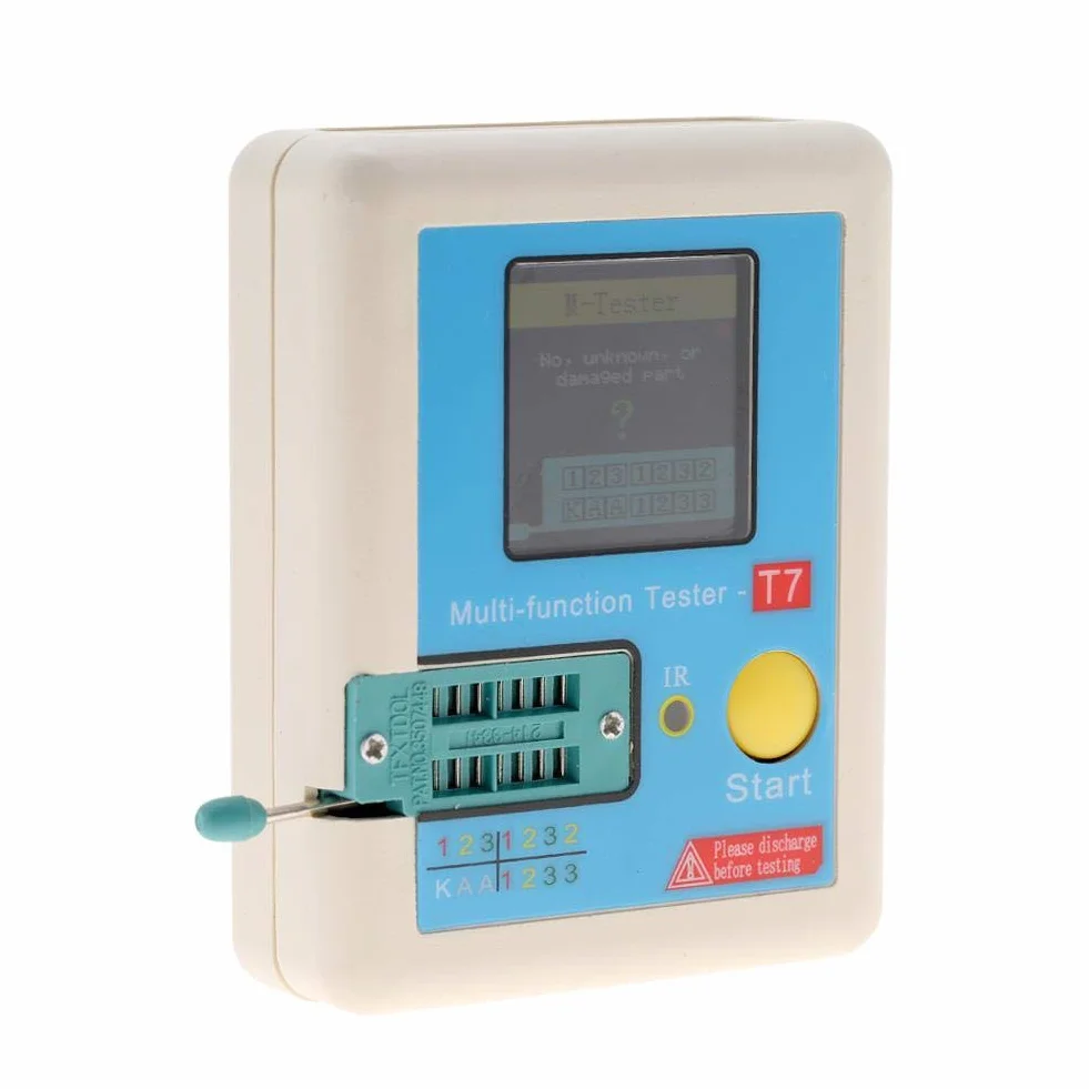 LCR-T7 TFT Transistor-Tester Multifunktions Farbige Grafikanzeige