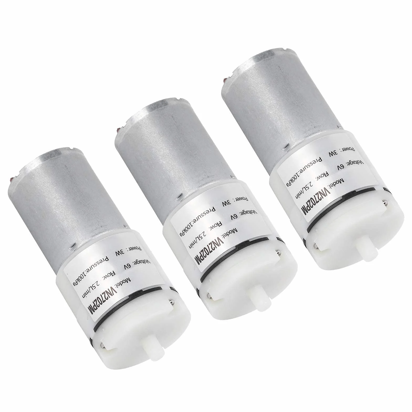 Pompa mikromembranowa, mini wodny silnik próżniowy membrana ciśnienie wody do akwarium DC 6 V VN2702PM
