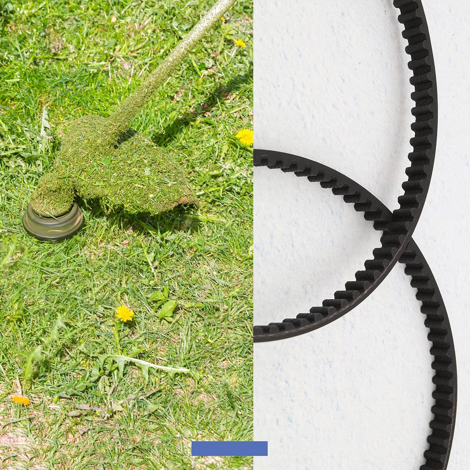 2 x pas napędowy z automatycznym napędem gumowy synchroniczne zamknięte paski rozrządu 8,3 mm szerokość 5 mm nachylenie pasuje do BOSCHRotak 32 Elan 32 Concorde 32 F016L6677