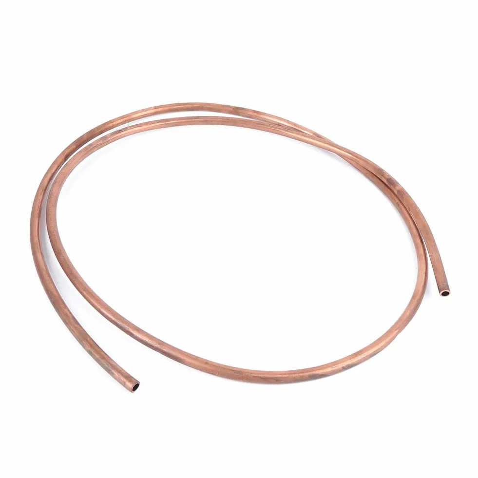 Miedziana rura miękka cewka OD 10 mm ID 8 mm C1100 T2 do klimatyzatora