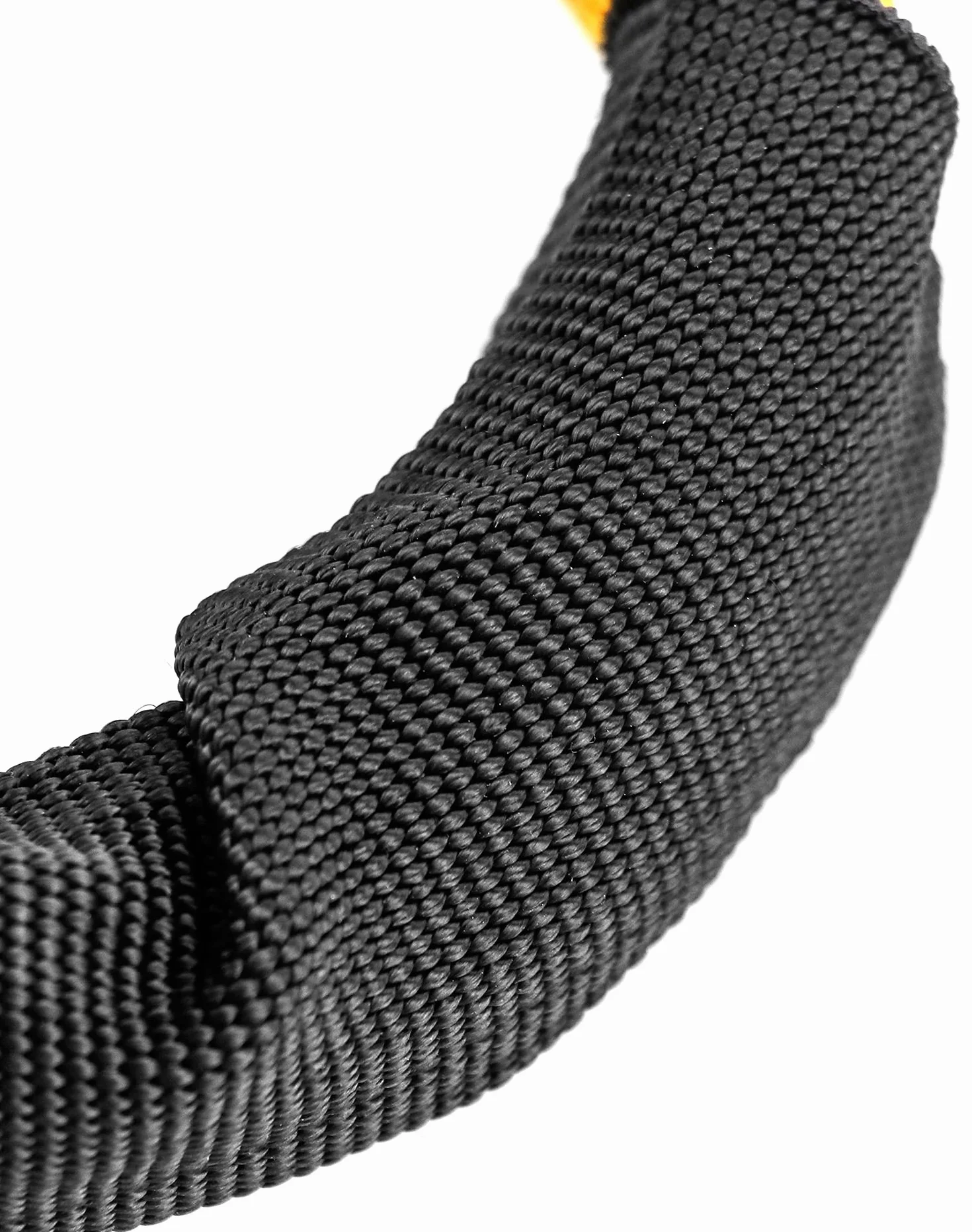 QWORK 1 cm x 50 cm miękka szekla, mocne karabińczyki, 14T lina do ratowania szekli o wytrzymałości na zerwanie z osłoną rury, 2 sztuki