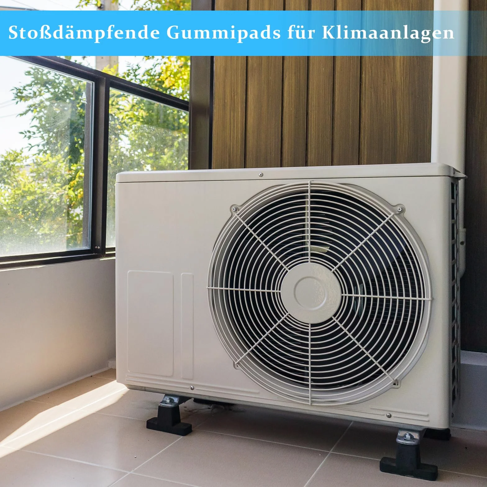 Amortyzator drgań do klimatyzacji 6 cm 4 sztuki konsola podłogowa