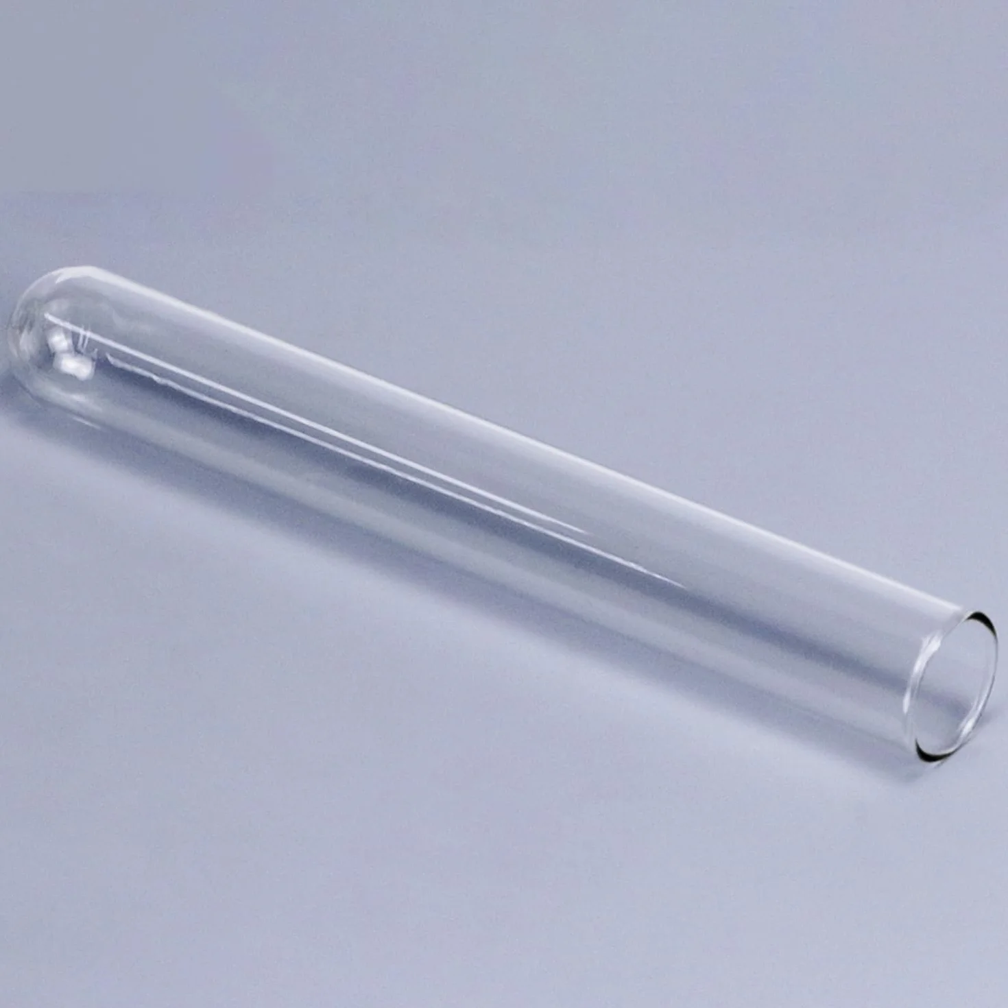 QWORK® Zestaw 20 szklanych probówek 20 mm średnicy zewnętrznej x 150 mm długości, probówka ze szkła borokrzemowego z okrągłym dnem