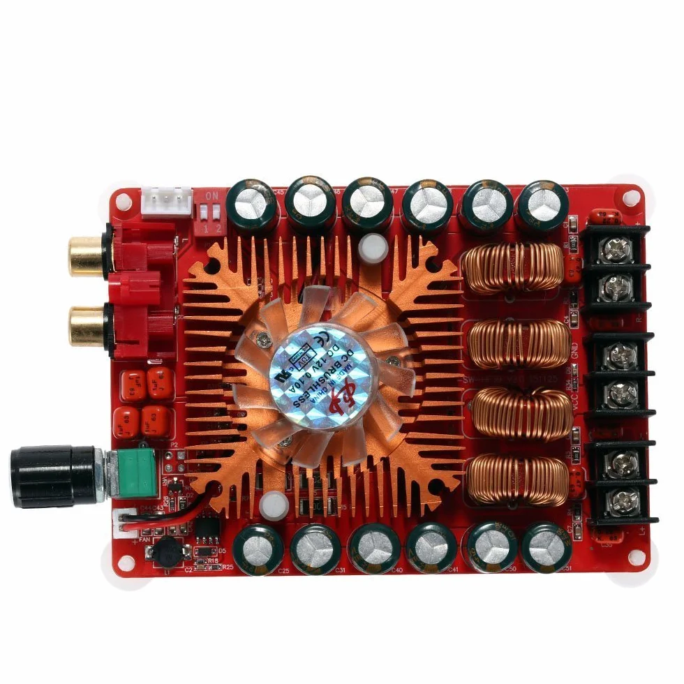 DollaTek TDA7498E 2 x 160 W dwukanałowa płyta wzmacniacza audio DC 24 V
