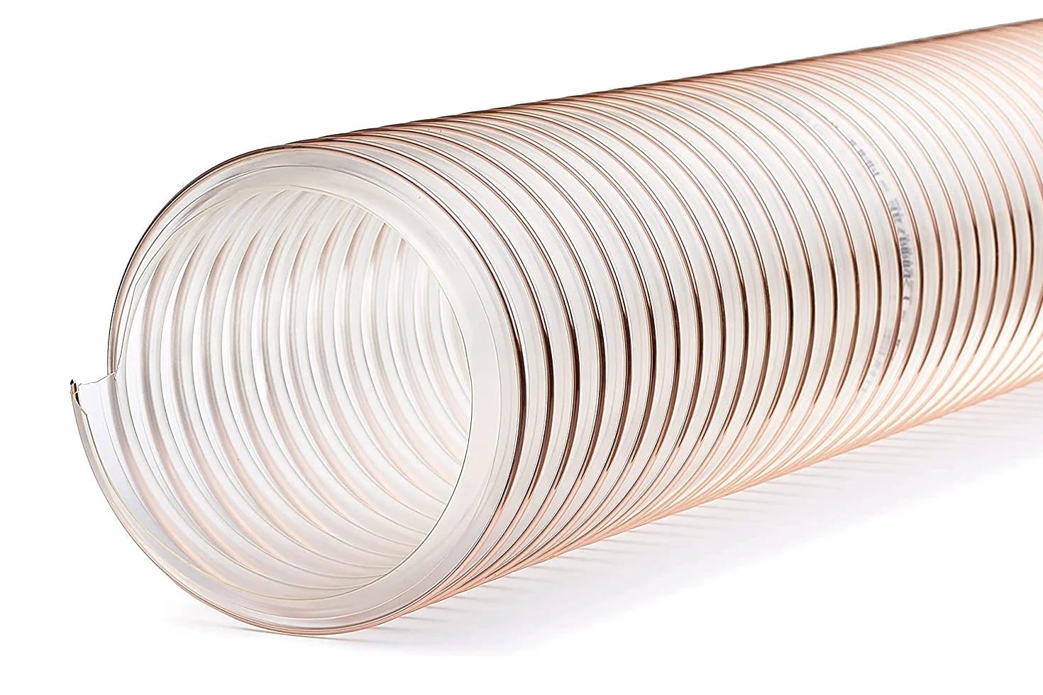 VACUFLEX PU 400 C ECO - wąż ssący PU o grubości ścianki 0,4 mm - długość 5 m - ID100 mm / 102 mm - odporny na mikroorganizmy i hydrolizę