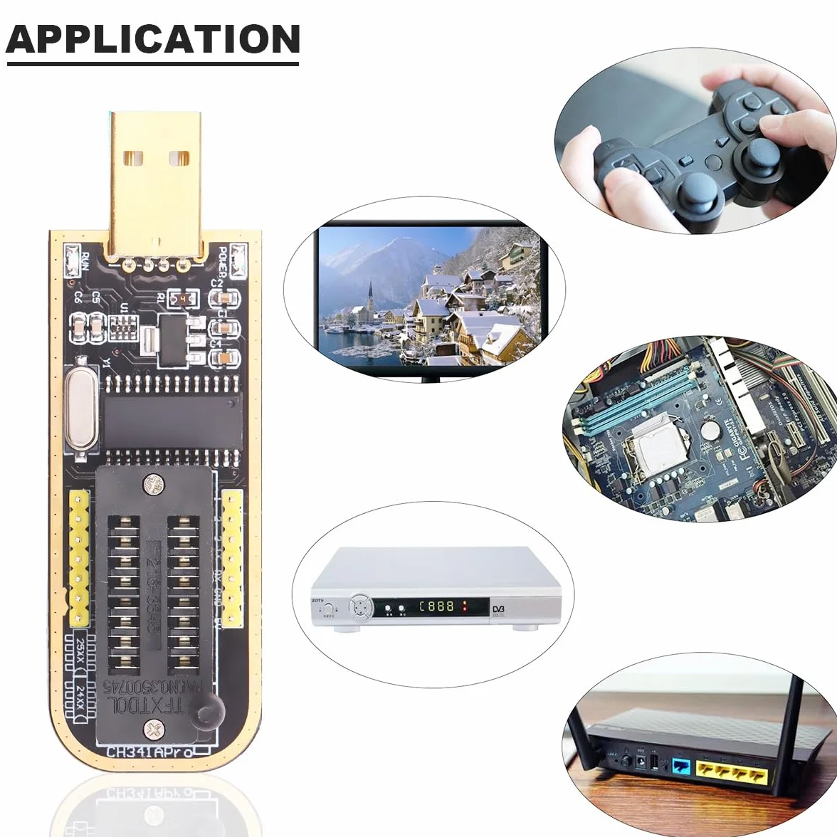 Programator USB CH341A SOP8 SOIC8 klips testowy 1,8 V płytka adaptera SOP8 150 mil 200 mil SOP16 300 mil 24 25 seria chipy programowania zestaw testowy zestaw 9-częściowy