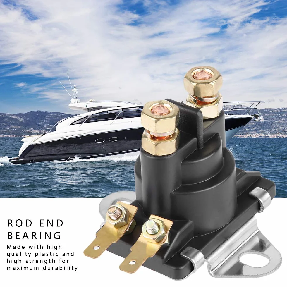 Akozon Relay Solenoid 89-818864T Marine Starter Tilt Trim Solenoid For MerCruiser Marine Starters