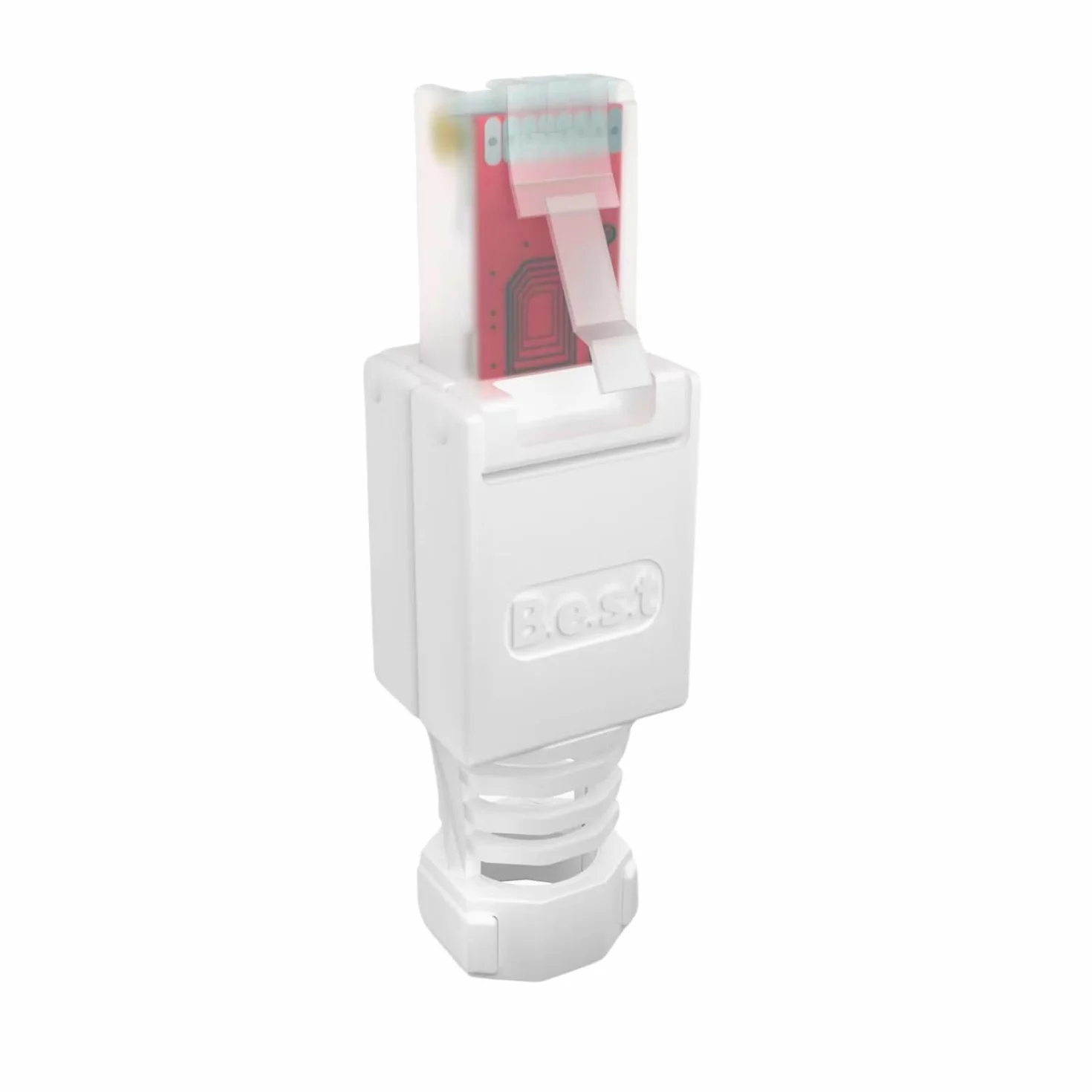 Germany B.e.s.t wtyczka sieciowa RJ45 CAT6 beznarzędziowa LAN UTP do CAT5 CAT6 CAT7