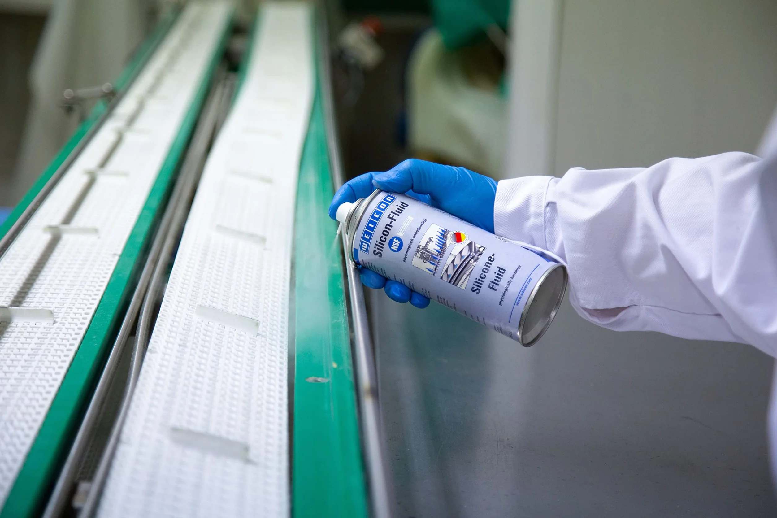 WEICON Silicon‑Fluid, 400 ml, bezbarwny smar silikonowy do elementów metalowych i armatury sanitarnej