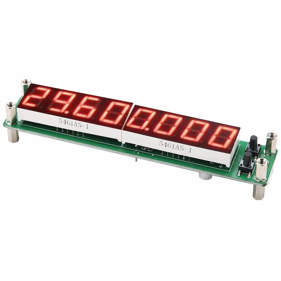 PLJ-8LED-H RF licznik częstotliwości Cymometr moduł tester 0,1~1000 MHz (podświetlana czcionka czerwona)