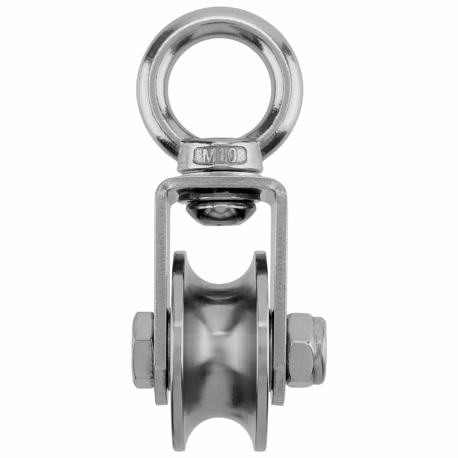 Rolka zwrotna, linka stalowa, rolka linowa fitness, 48 mm, stal nierdzewna, ?o?ysko kulkowe, kó?ka, do urz?dze? fitness, akcesoria fitness, no?no?? 500 kg