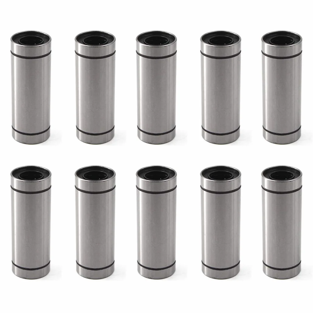 LM6UU Dłuższe liniowe łożysko kulkowe 6 x 12 x 35 mm tuleja łożyska kulkowego do drukarki 3D 10 szt