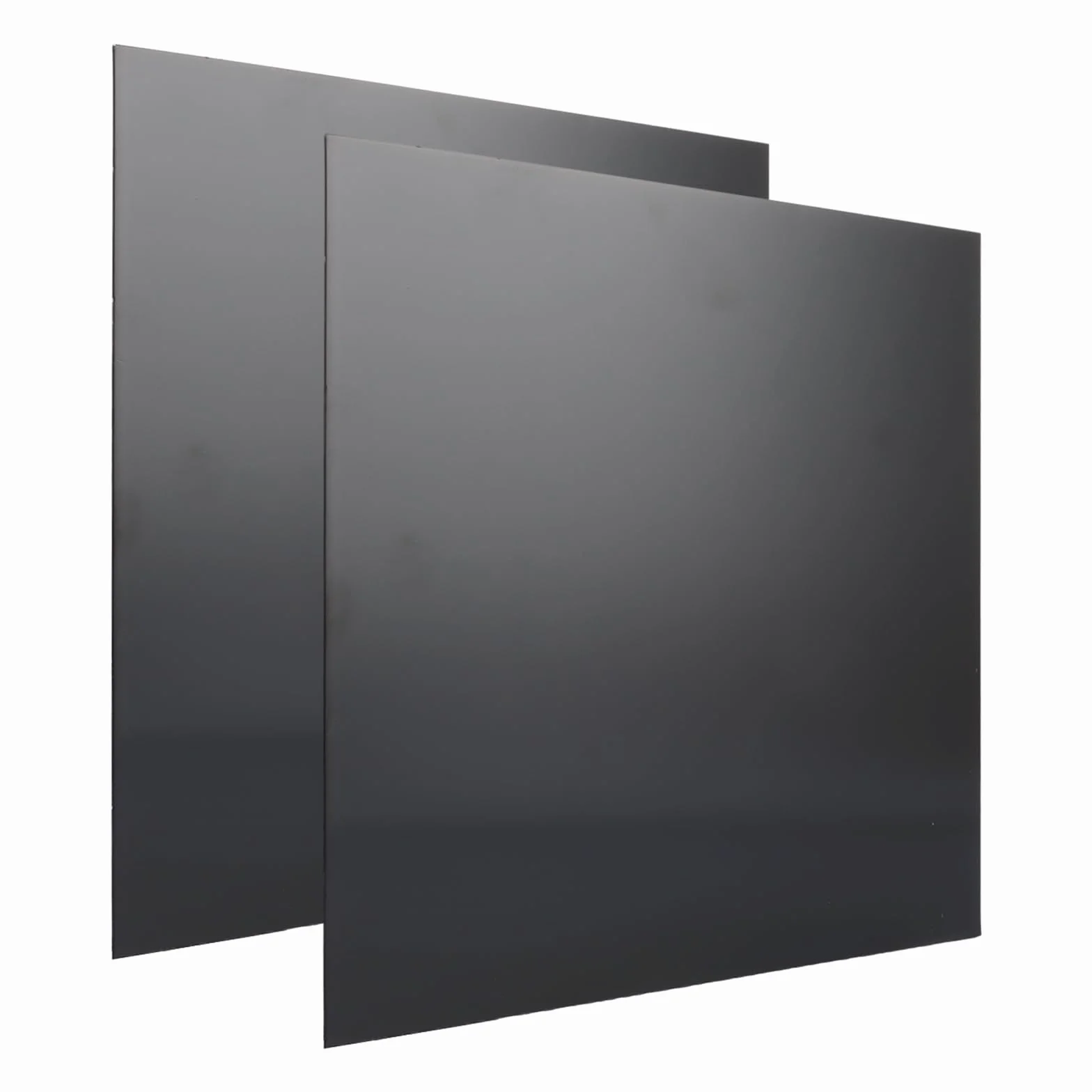 2 aluminiowe płyty kompozytowe, czarne płyty aluminiowe, 30 x 30 cm, płyty kompozytowe aluminiowe, odporne na warunki atmosferyczne, do modelarstwa, targów, dla majsterkowiczów, sitodruku