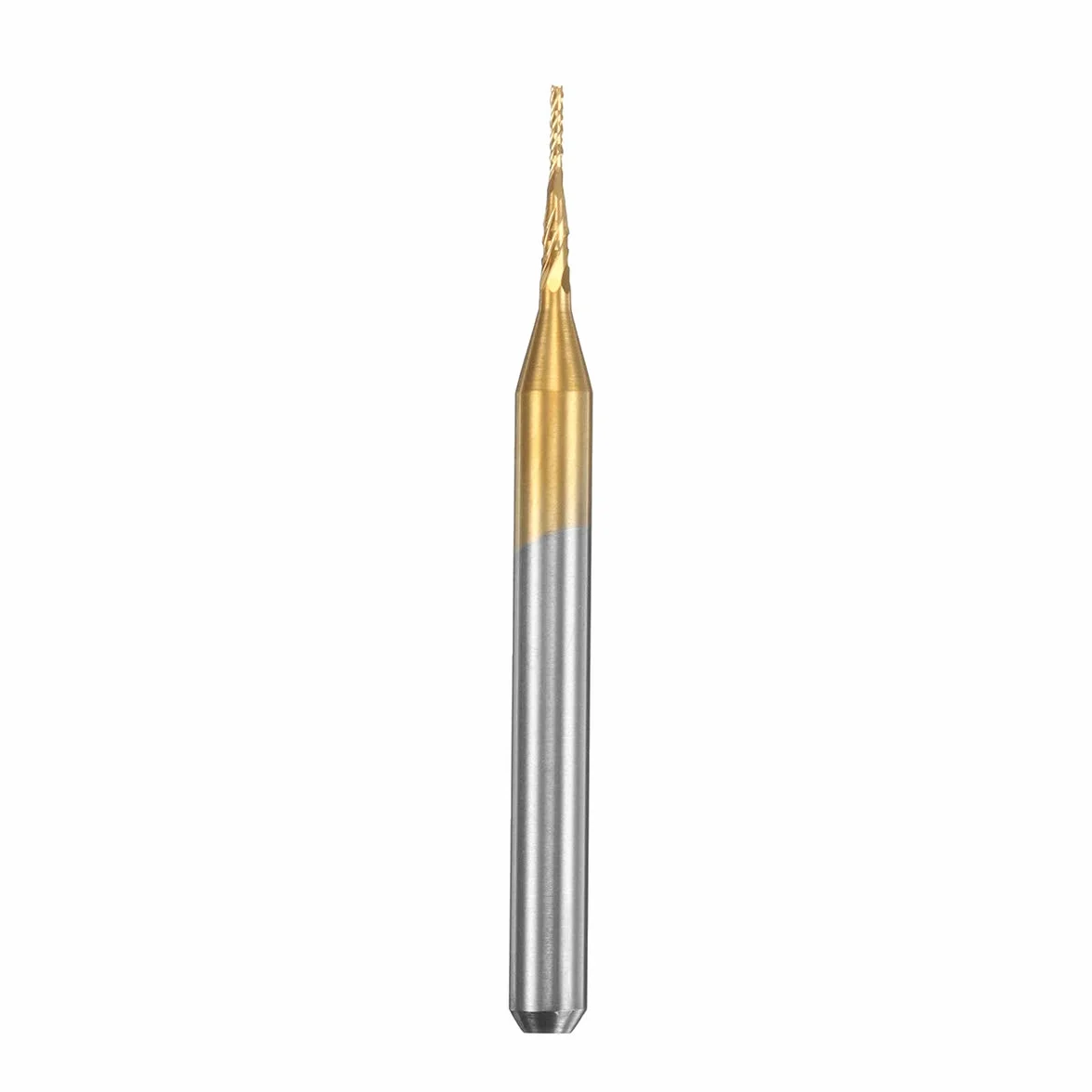 10 szt. 0,8 mm powlekany tytanem frez frez do frezowania z węglikami frez obrotowy zadziorów