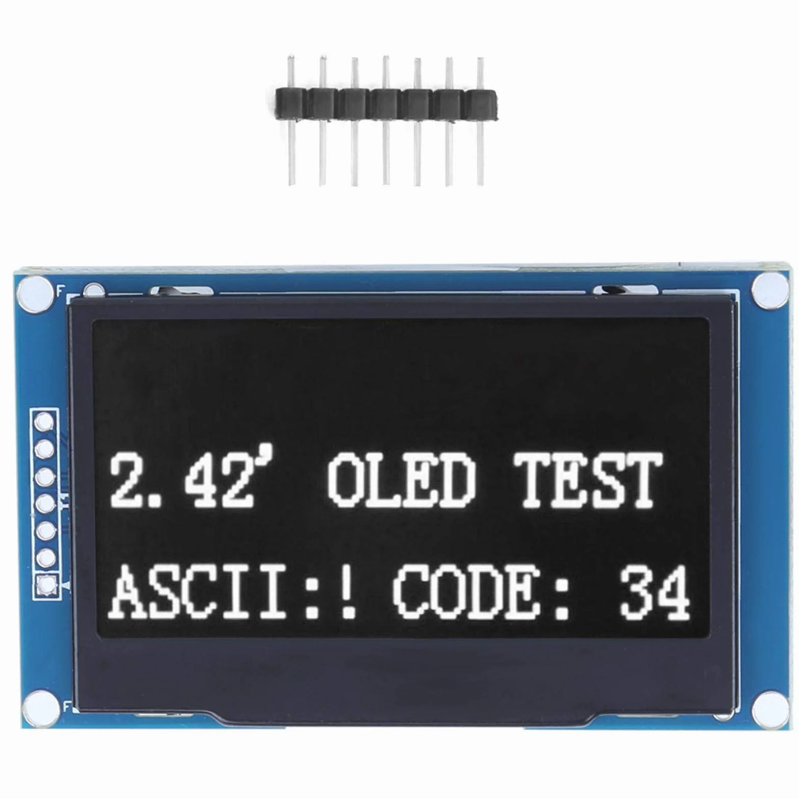 FTVOGUE 2.42 Moduł wyświetlacza OLED SSD1309 napęd ciekłokrystaliczny ekran