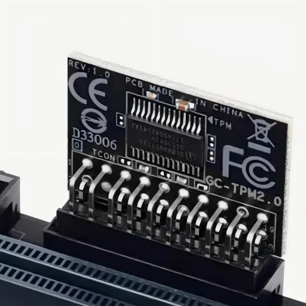 ZAHARA Moduł TPM 2.0 Moduł TPM LPC 20pinowy do Gigabyte płyty głównej B450Gaming X/GAGamingB8/GAB250MGaming5/GAB250MGaming 3/GAB150MGaming/GAN3150MD3P Kompatybilny z GCTPM2.0