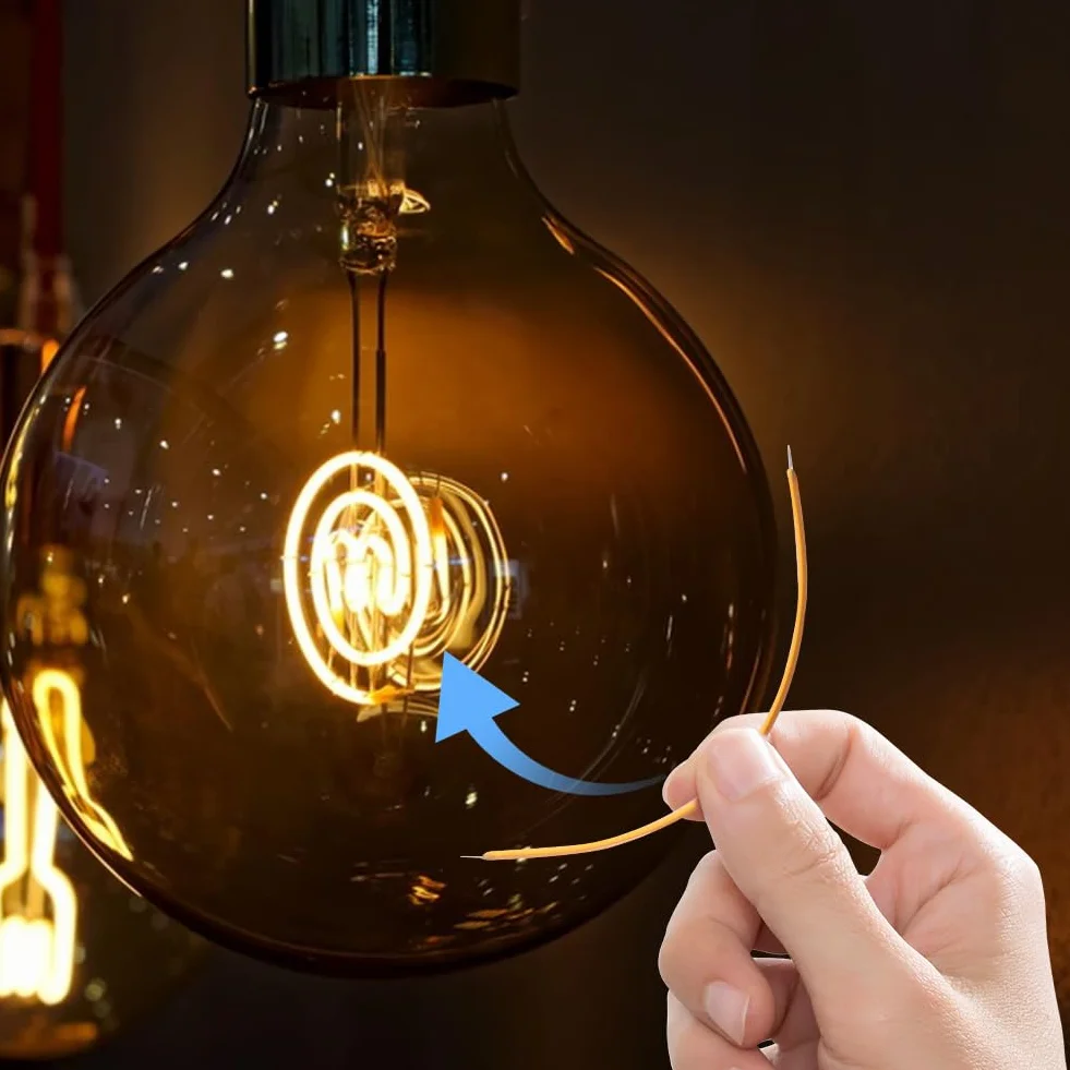 12 sztuk żarówek LED 24 V, 2700 K, światło ciepłe białe – elastyczne elementy lampy do diod LED, żarówek, zabawek DIY, oświetlenie dekoracyjne i kemping (130 mm)
