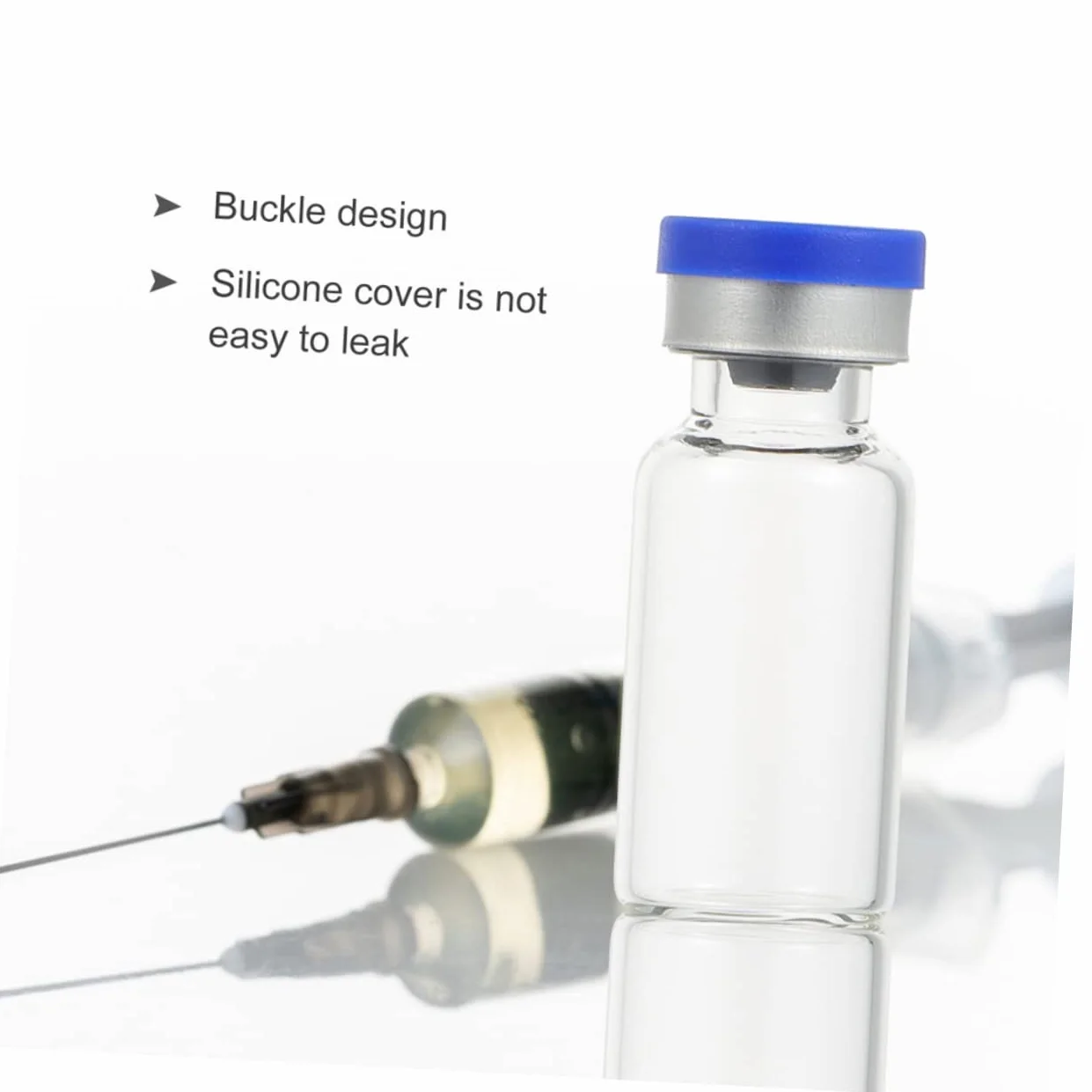 iplusmile Szklane Fiolki Z Silikonową Nakładką 3 Ml Mini Butelki Na Płyny Droer Fill Pojemniki Na Próbki Do Użytku Domowego