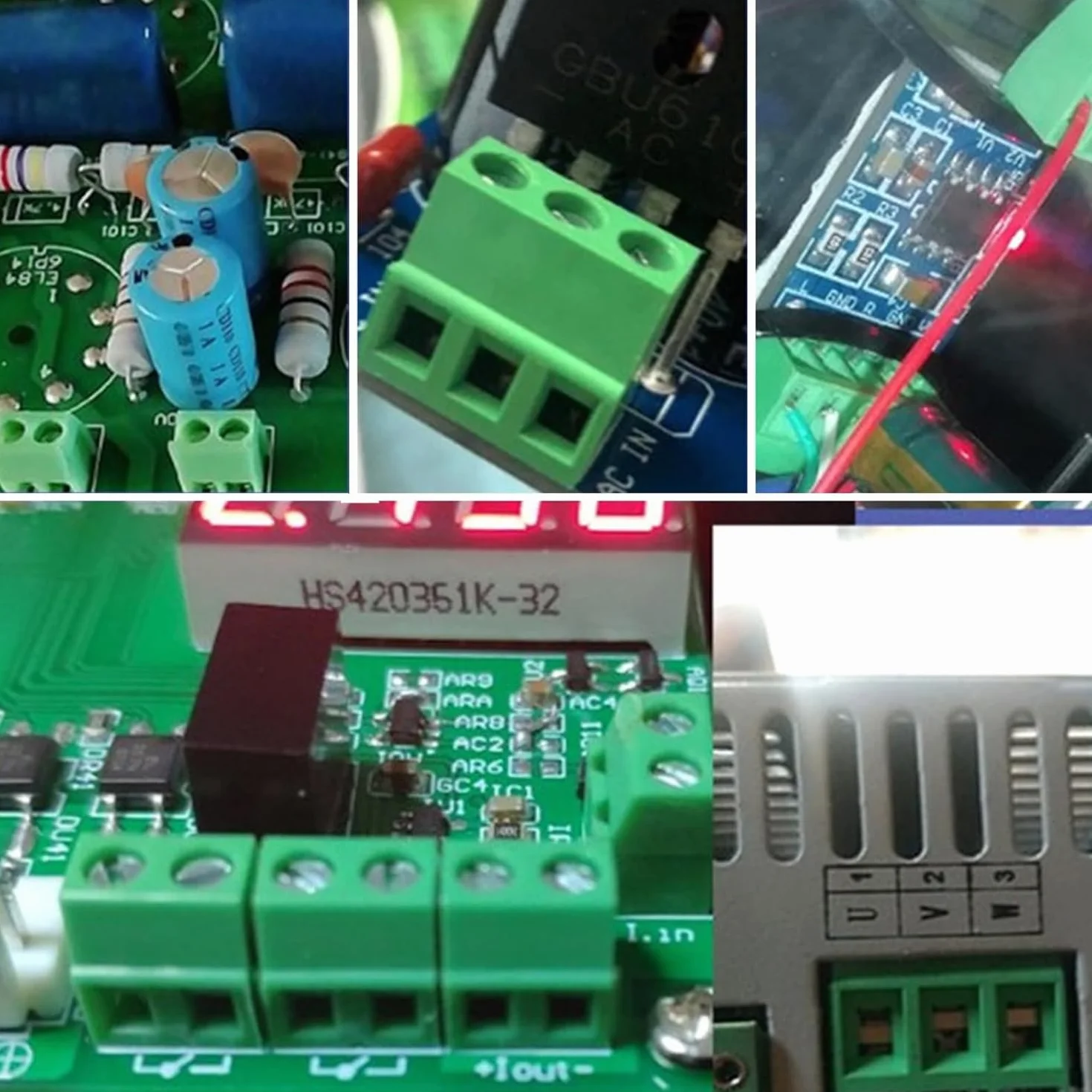 HUAZIZ 150 sztuk zielonych 2/3/4 pinów PCB Mount Screw, 5 mm Terminal Block zacisk śrubowy złącze wtykowe + 1 szt. żółty śrubokręt do Arduino