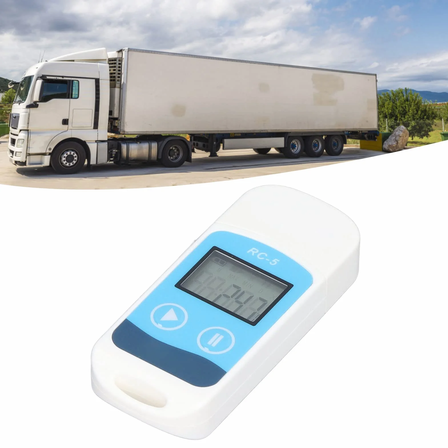 Rejestrator Danych Temperatury USB IP67 Wodoodporny Rejestrator Termometru 32000 Odczytów Rejestrator Danych Temperatury dla łańcucha Chłodniczego