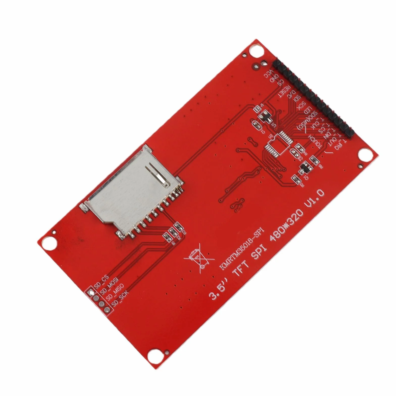 Moduł wyświetlacza LCD TFT 3,5 cala 480x320 SPI ILI9488 3,3V~5V