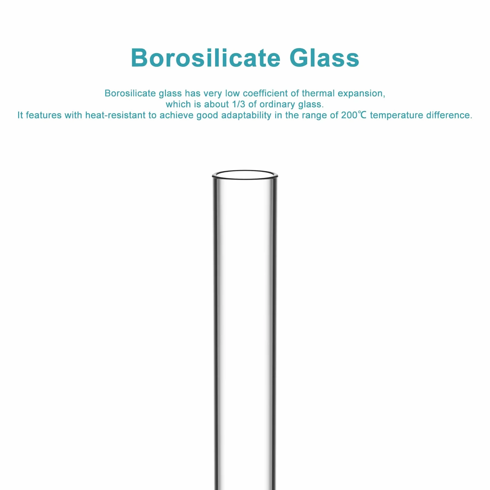 StonyLab probówki ze szkła borokrzemowego okrągłe dno 20 mm x 150 mm 20 szt.