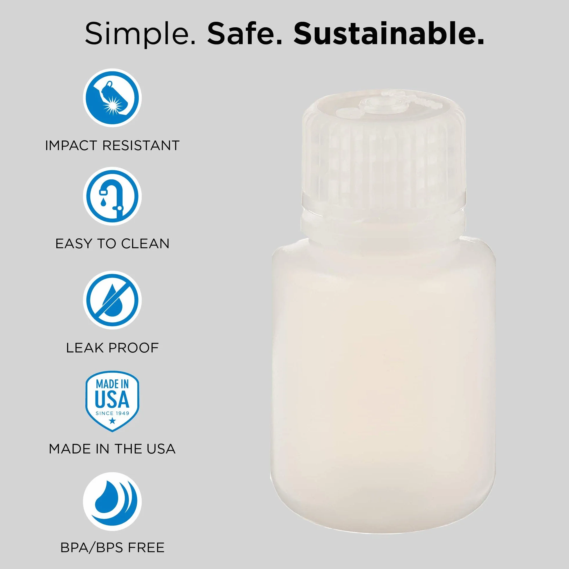 Nalgene Okrągła butelka z wąską szyjką