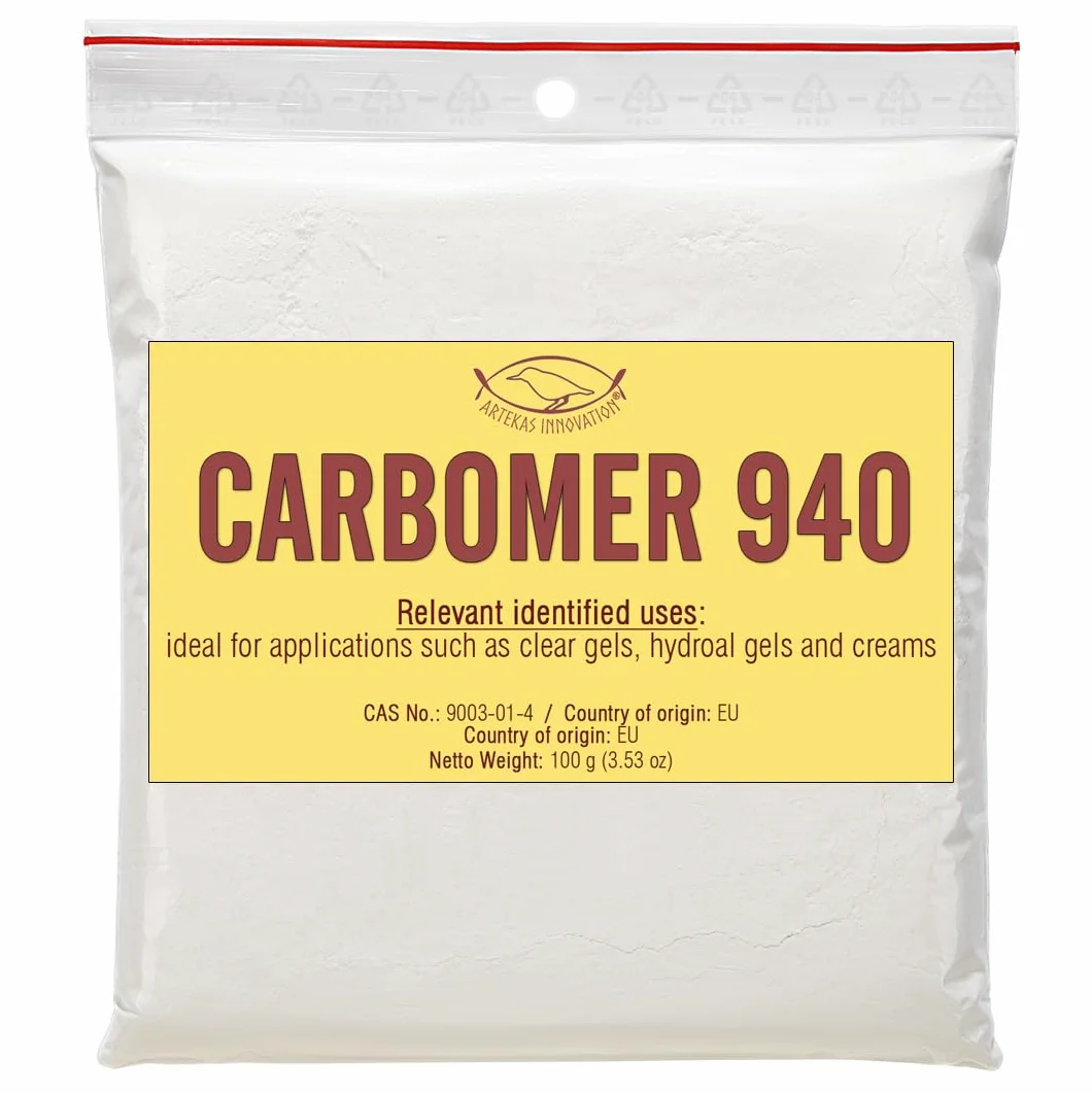 CARBOMER 940 CARBOPOL 940 Polimer KWASU POLIAKRYLOWEGO 99% Proszek 100 g Żel zagęszczający