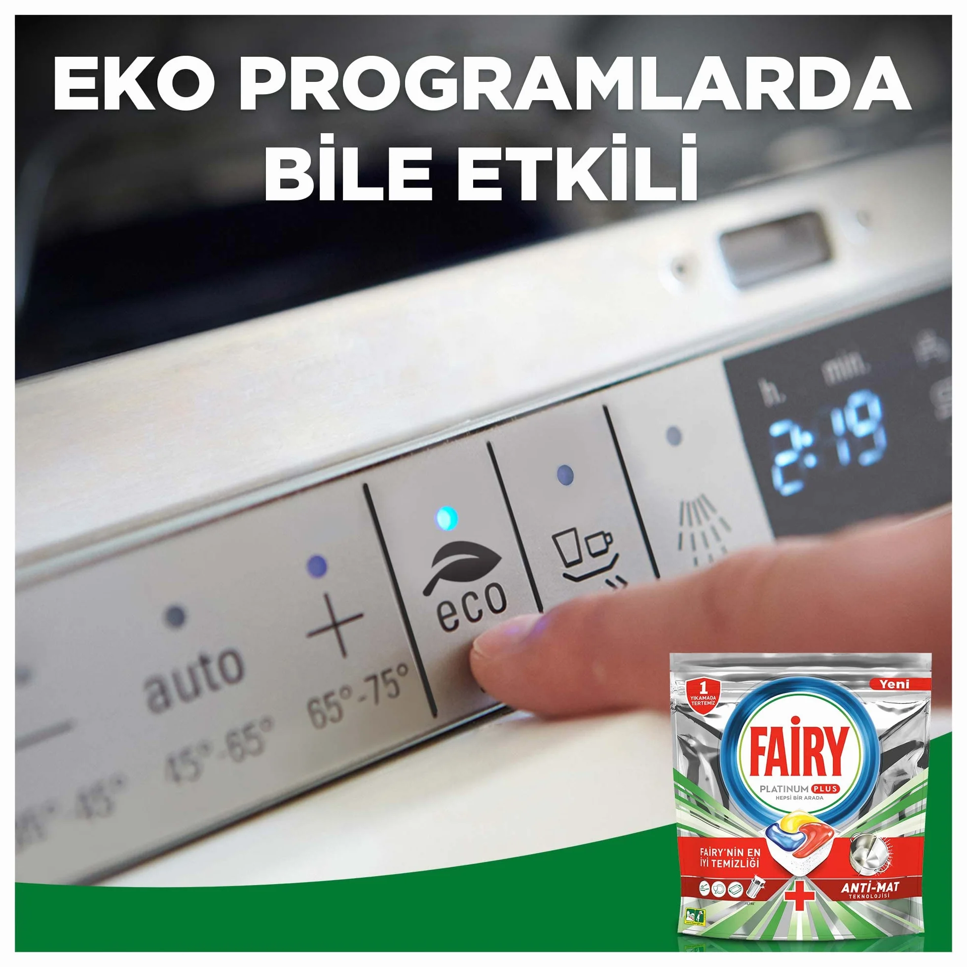 Fairy Platinum Plus All In One kapsułki do zmywarki cytryna 106 sztuk