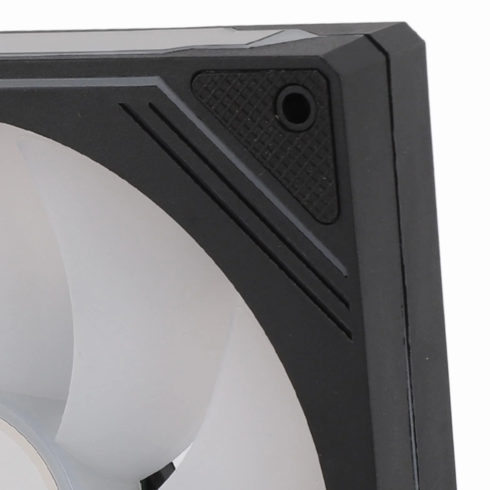LICAEVEY 140 Mm Argb Wentylator Obudowy PC - Wysokie Chłodzenie Ciśnieniowe Statyczne z Synchronizowanym Oświetleniem, Cichy Wentylator Podwozia 140x140x25 Mm dla Chłodnic (Zwykła czerń)