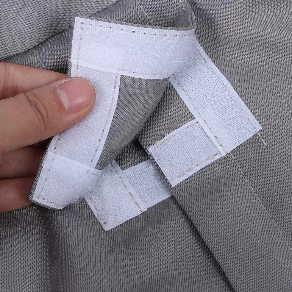 Welon Ochronny Pszczelarski Kurtka Podwójne Zamki Oddychający Poliester Bawełna Średniej Wielkości Kapelusz Chroń Twarz (GREY)
