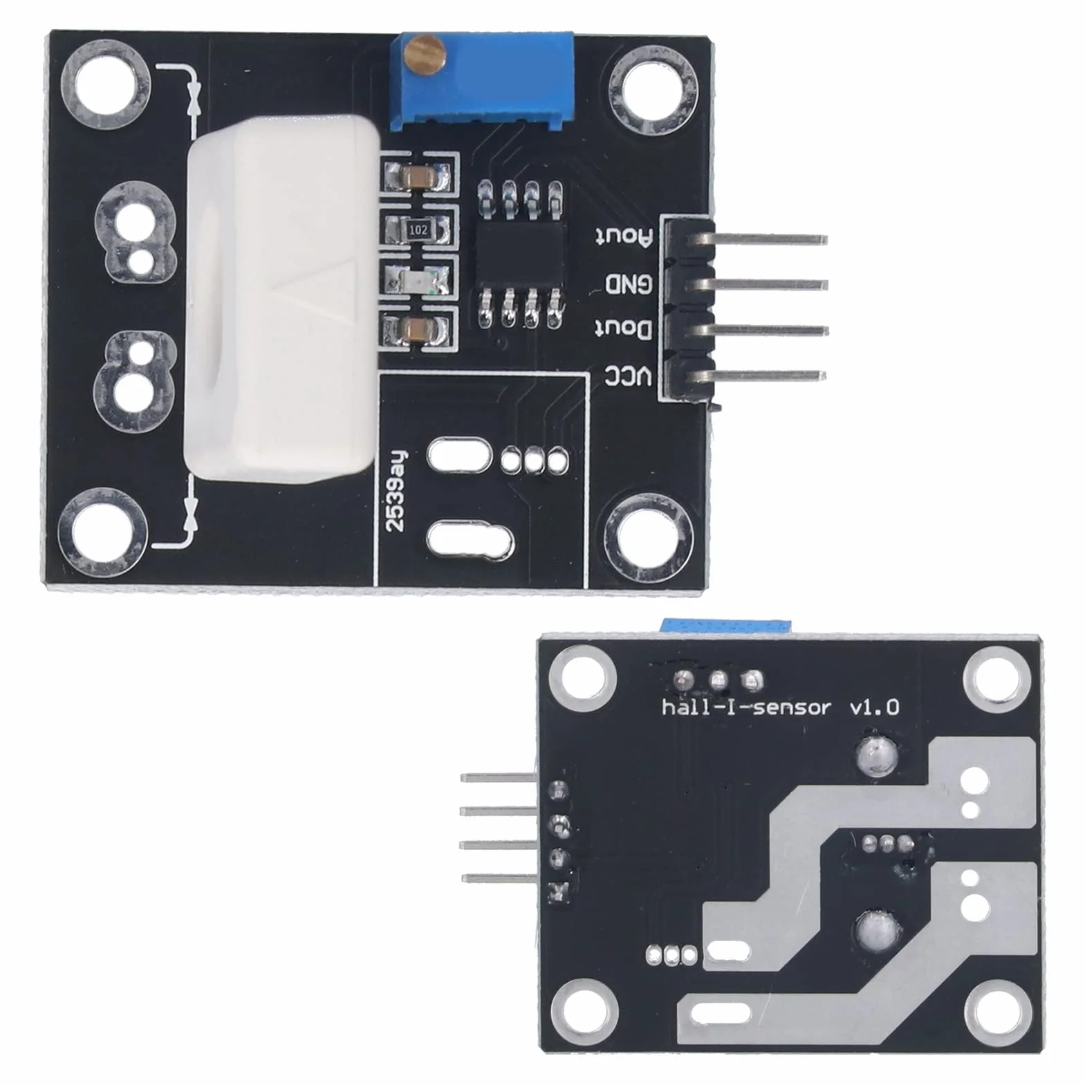 Czujnik Prądu Halla, 35a WCS1800 DC 5V Moduły Zabezpieczające Przed Zwarciem Regulowany Detektor Zabezpieczenia Nadprądowego Do Inteligentnego Wykrywania Przetężenia Silnika Samochodu