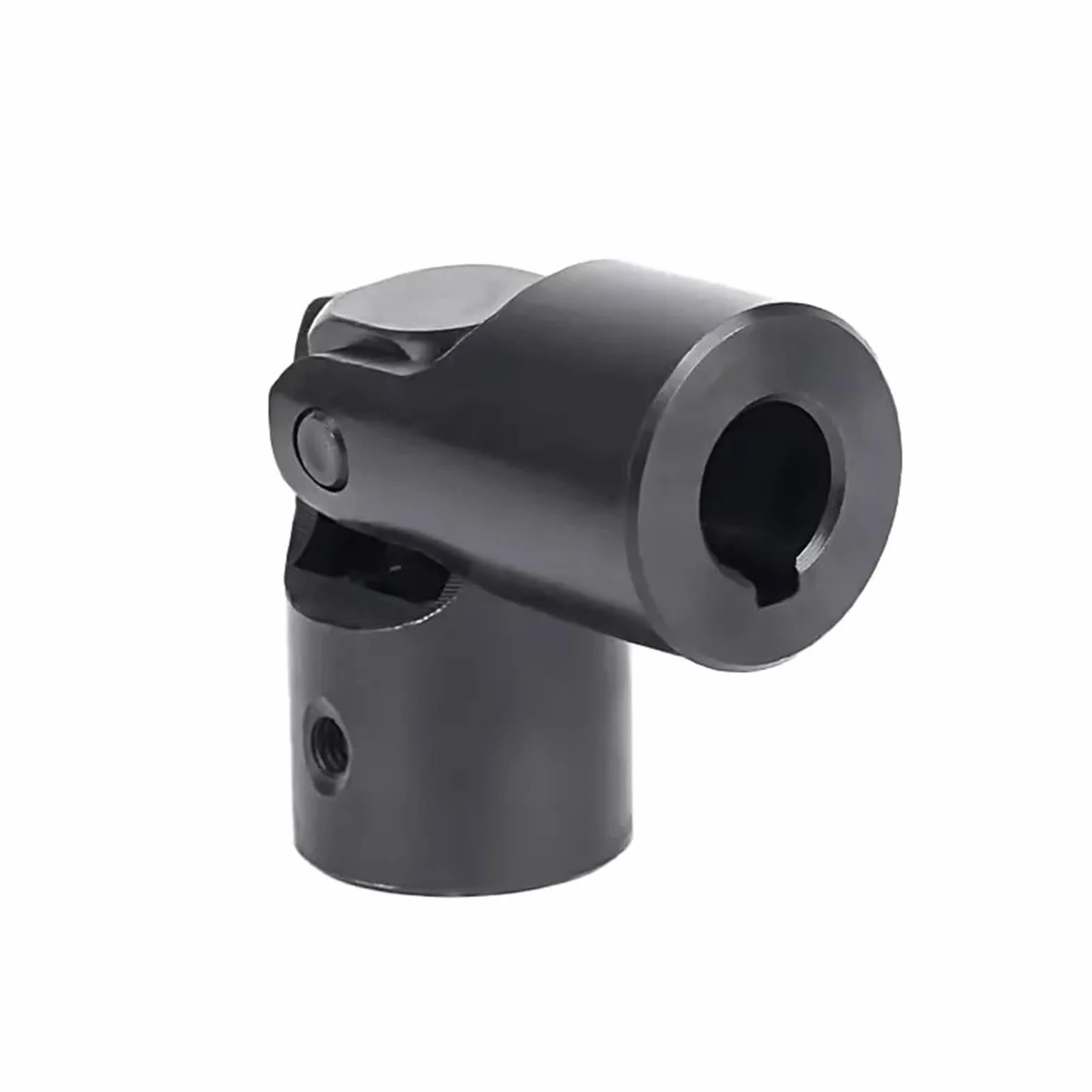 Uniwersalne sprzęgło wału kardana, otwór wewnętrzny 14 mm z rowkiem wpustowym 5 mm, długość 70 mm, 60 mm, przegub kierowniczy w kształcie litery U, regulowany wał (28 x 60 mm)