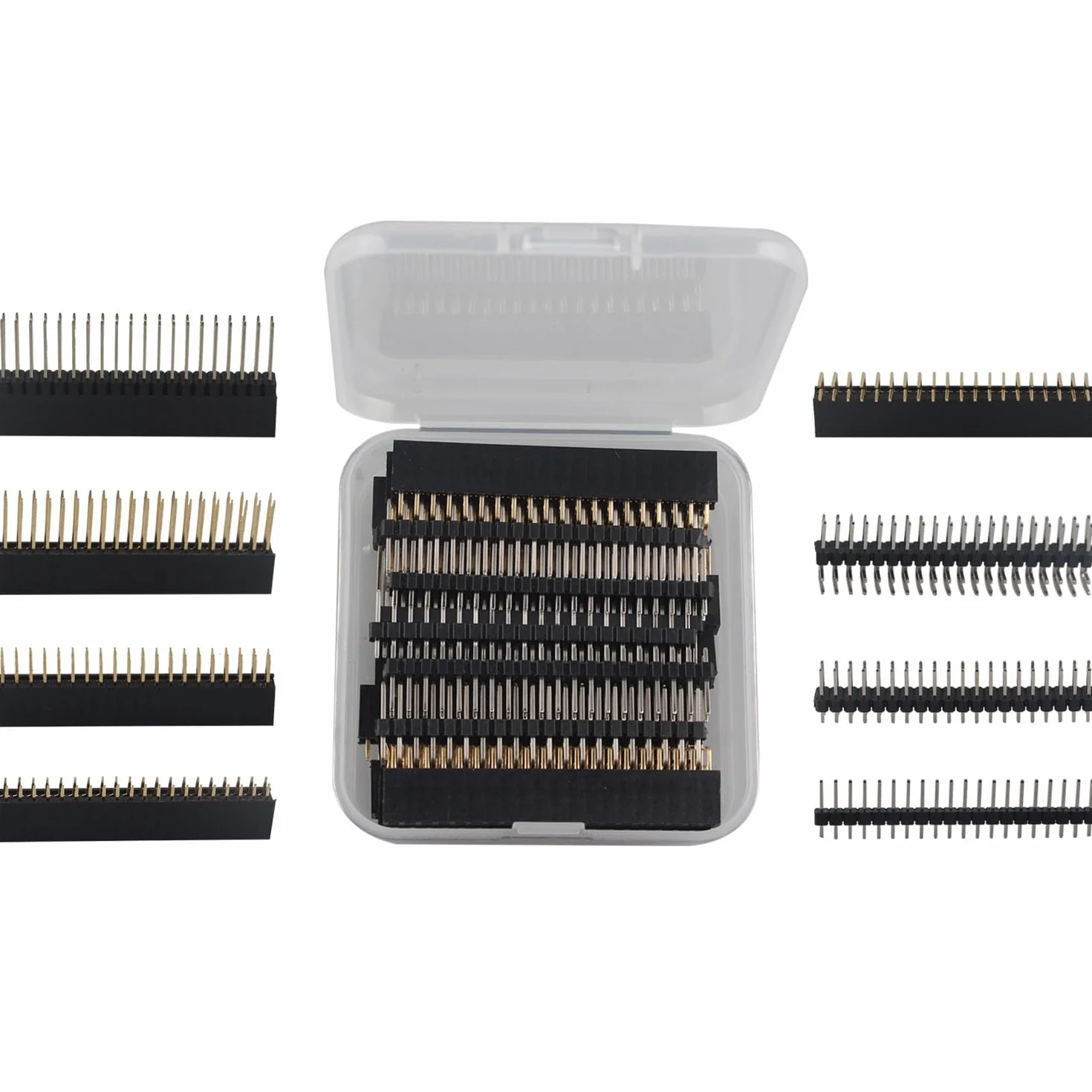 ZDE 40-pinowy zestaw słuchawkowy Raspberry Pi GPIO Stacking Header Extender Pico do Raspberry Pi 5/4B/3B+/3B/2B/B+/A+/Zero/Zero W/Zero 2 W 16 szt.