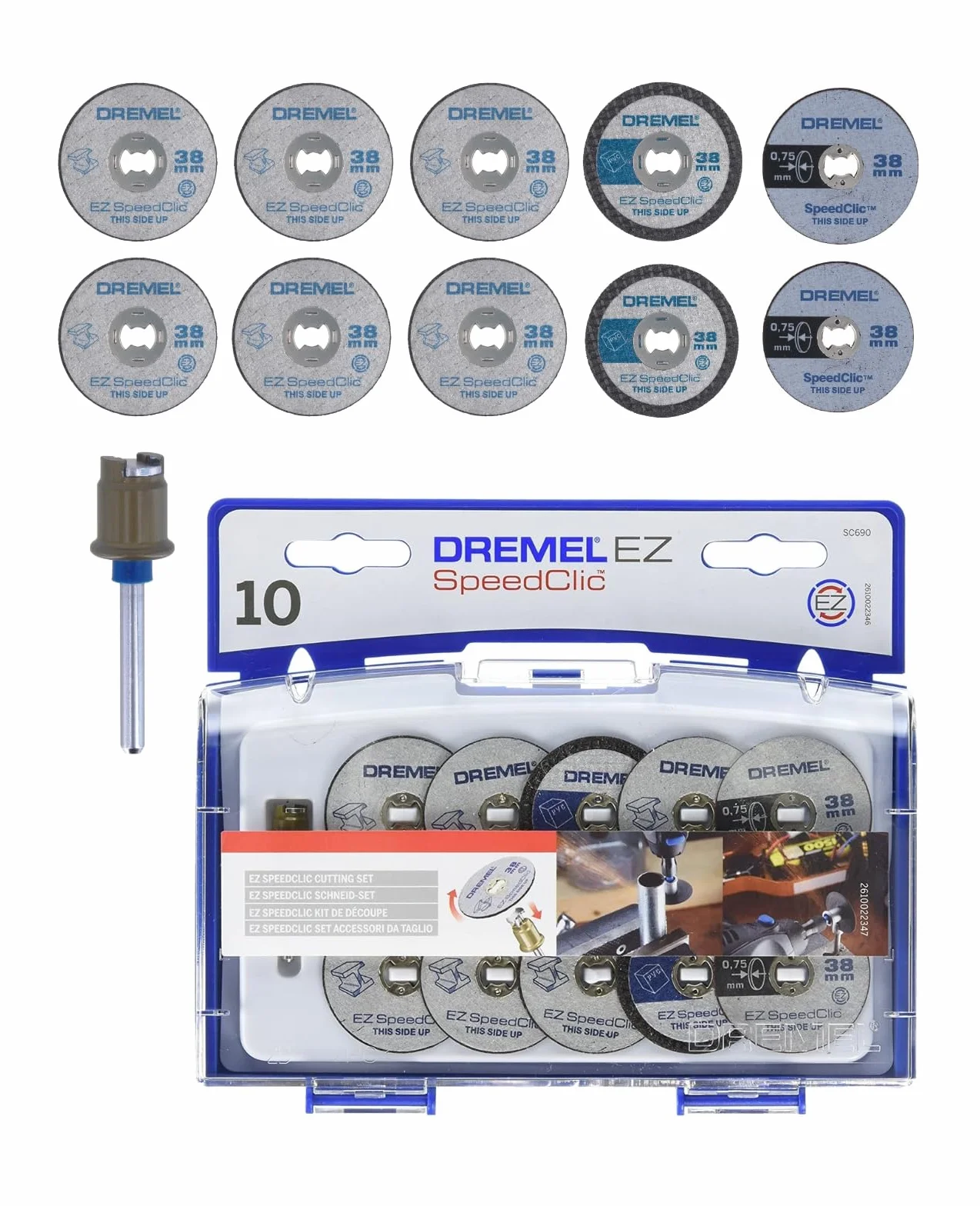 Dremel EZ SpeedClic SC690 zestaw akcesoriów do cięcia