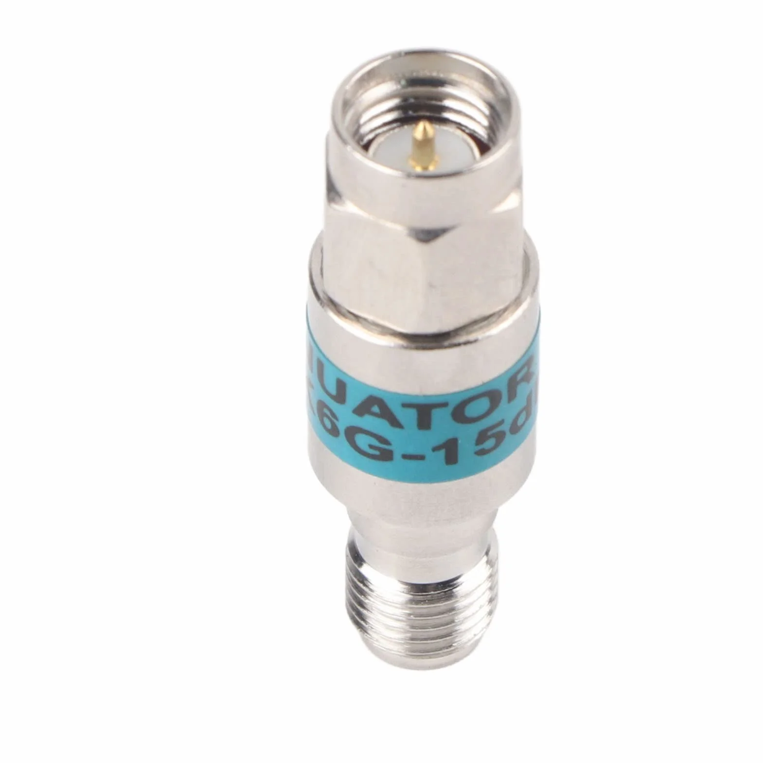 Akozon SMA Męsko-żeński Tłumik RF, Koncentryczny, 2W, 50°, 1-30dB, Zakres Częstotliwości 6GHz, Redukcja Sygnału High Fidelity, Opakowanie 3 szt. (#03)