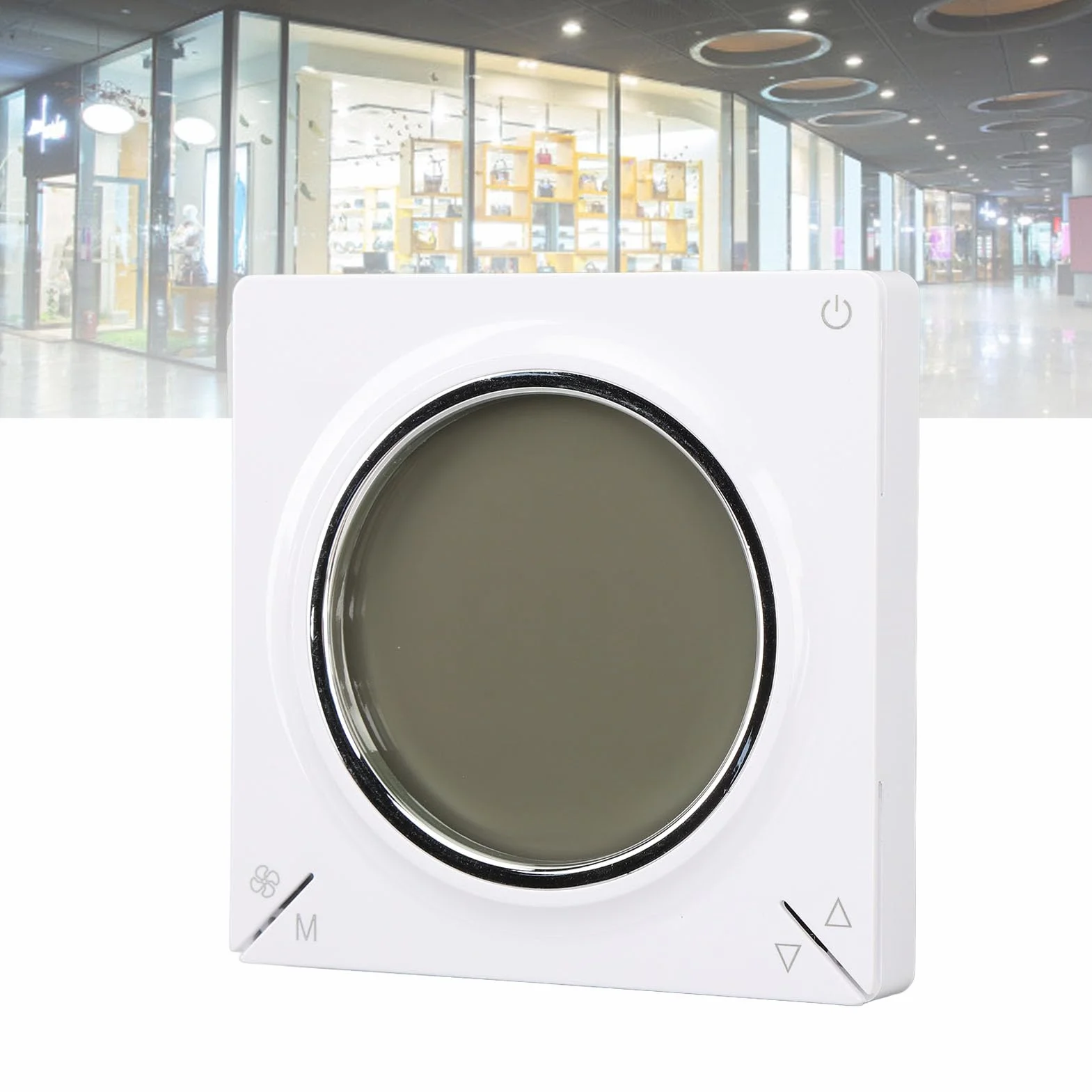 Panel Sterowania Termostatem do Klimatyzacji, Duży Wyświetlacz LCD, Tryb Ręczny i Timer