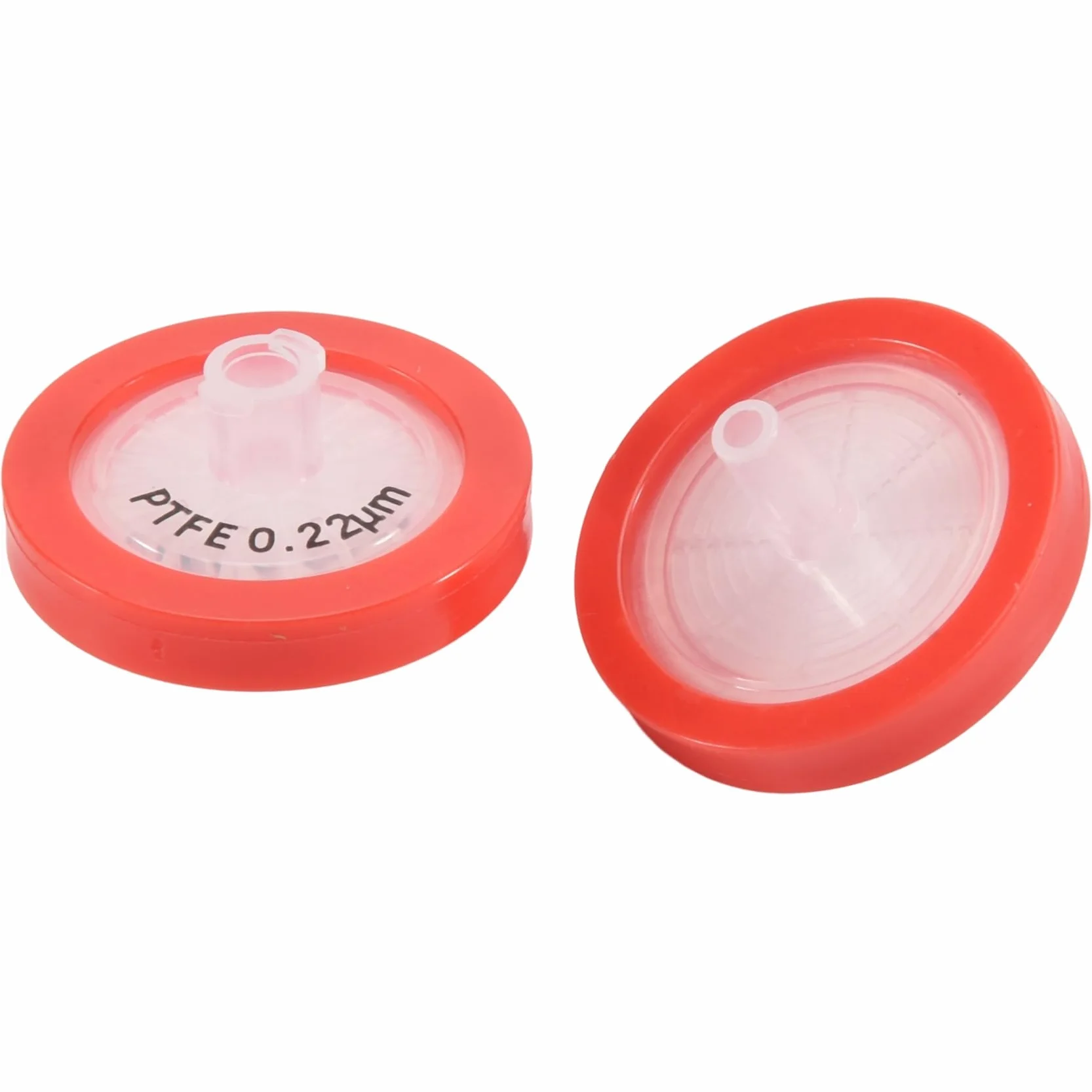100 . filtr strzykawkowy PTFE, filtr laboratoryjny strzykawkowy średnica membrany 25 mm, rozmiar porów 0,22 μM, HPLC
