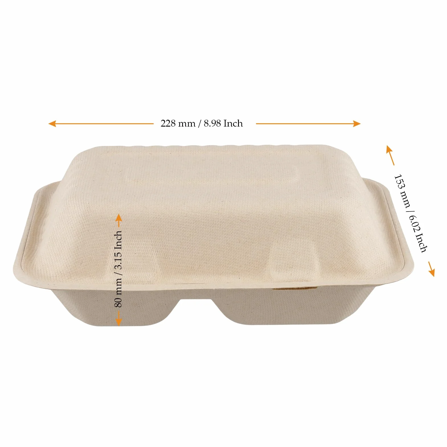 75 sztuk, 900 ml, 2 sztuki, 2 przegródki, kartonowe, jednorazowe, menu z pokrywką, z pokrywką, na wynos