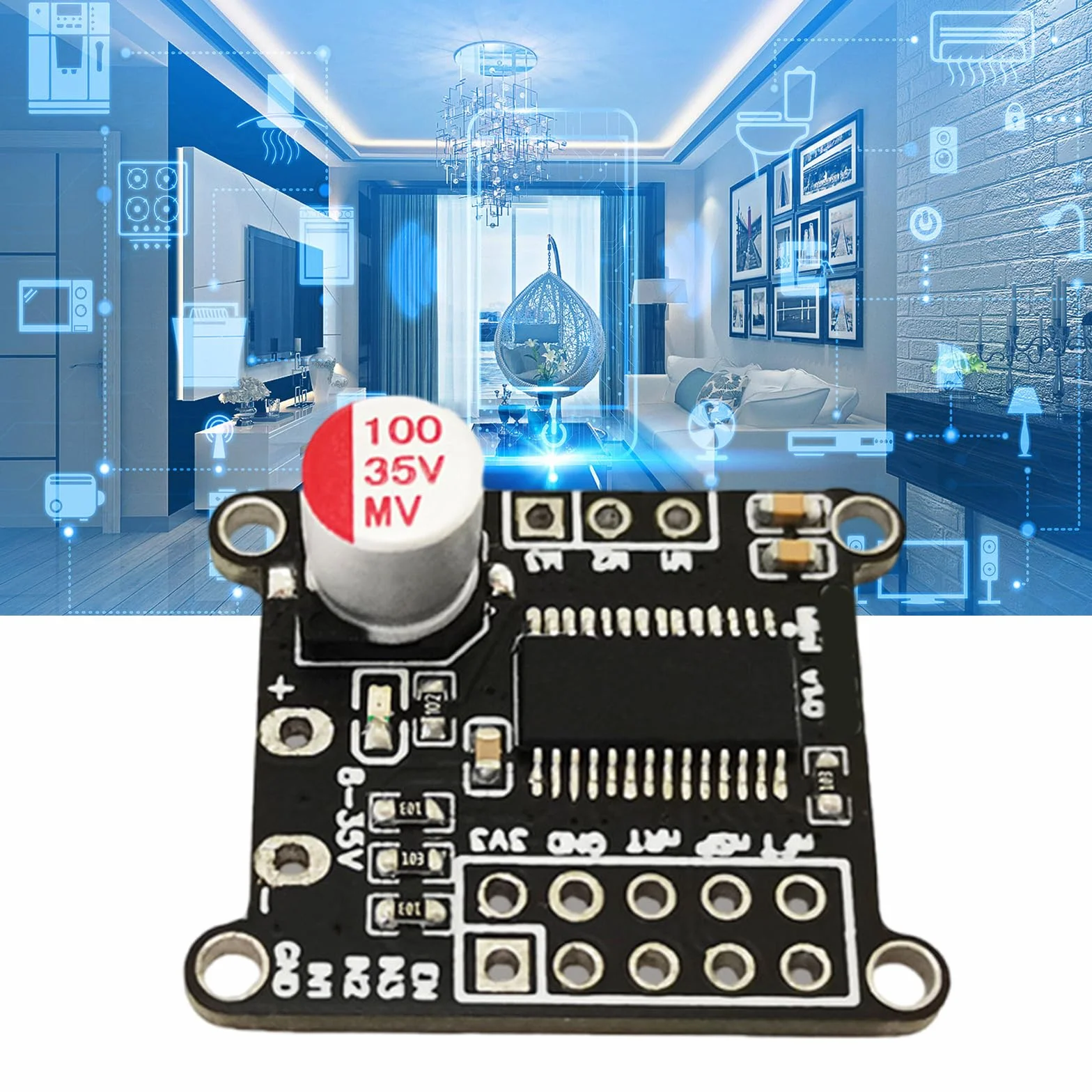 DRV8313 płyta sterująca silnikiem zestaw PCB do automatyki
