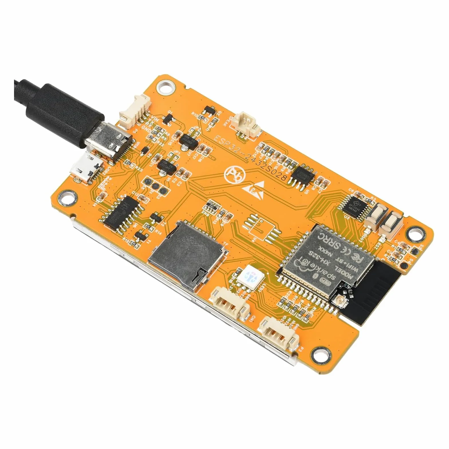 diymore do ESP32 2,8-calowy panel rozwojowy wyświetlacza OLED ESP32-2432S028 przystosowany do obliczania szybkości skrótu typu C