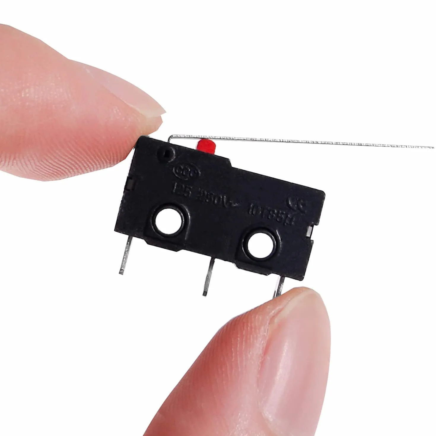 Mikroprzełączniki końcowe SPDT 1NO 1NC 250V 5A Zestaw 50 sztuk
