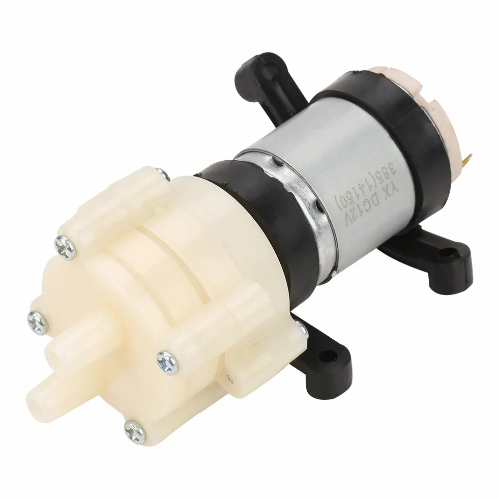 Samozasysająca Pompa Wodna Pumpe 12V Selbstansaugend Dc 12V Mini Elektryczna Membranowa Pompa Ssąca do Urządzenia do Herbaty Akwarium