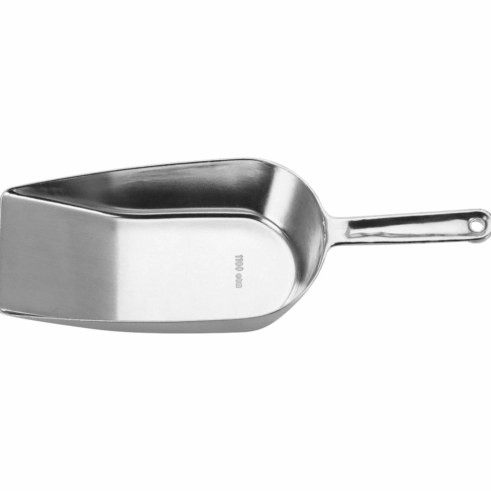 Westmark Łyżka do pieczenia/ważenia/napełniania, pojemność: 1100 ml (ok. 1000 g mąki), aluminium, Hygia, srebro, 91812291