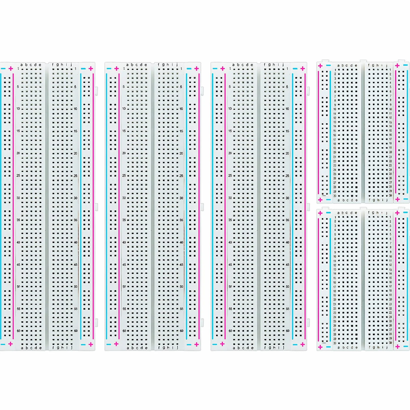 SUNFOUNDER Zestaw 5 desek protokołowych 3 szt. 830 punktów, 2 szt., 400 punktów, kompatybilne z blokami łączącymi Arduino Proto Shield Distribution