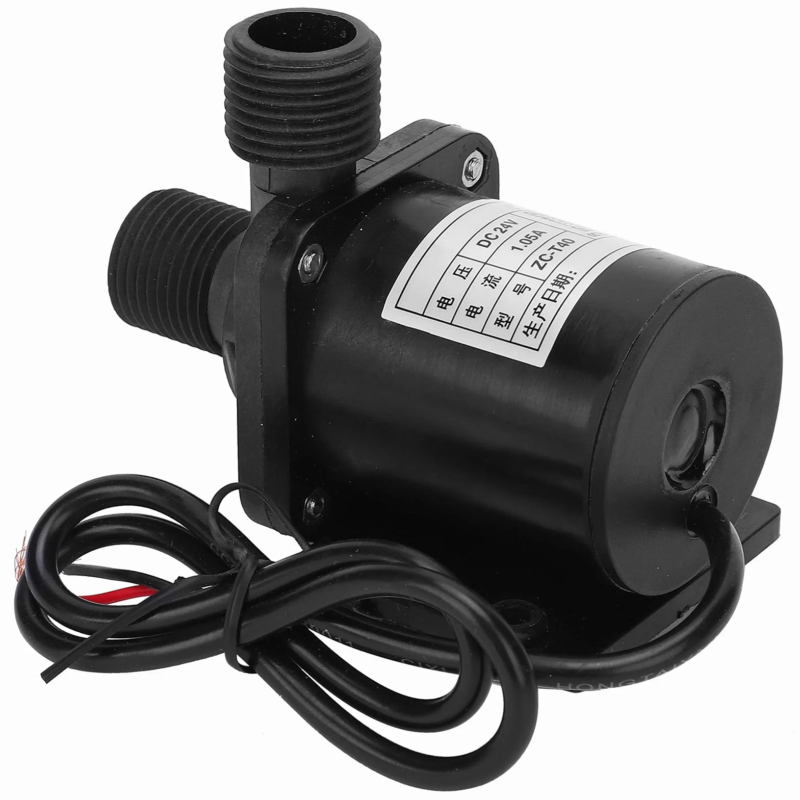 Mini Pompa Obiegowa DC Bezszczotkowa IP68 1320L/H ZC-T40 DC24V - Narzędzia Hydrauliczne do Wody i Oleju