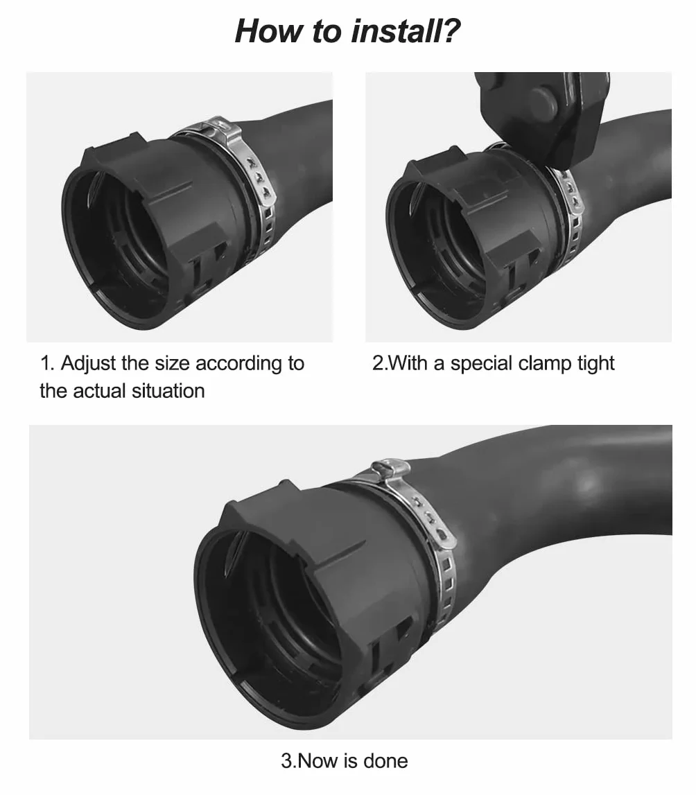 Zestaw 42 obejm do węża ze stali nierdzewnej, 10-50 mm, zaciski do węży, 50-150 mm, regulowane obejmy zaciskowe, wał napędowy, przegub do łodzi, zestaw zacisków